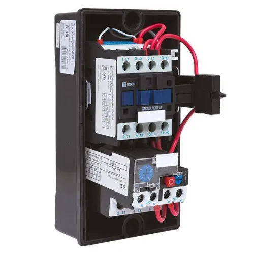 Пускатель магнитный КМЭ 9А 230В с РТЭ и индикатором PROxima в корп. IP65 EKF ctrp-r-9-230v-led фото 5