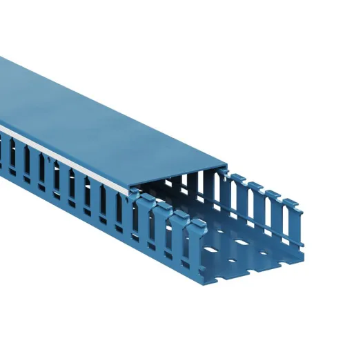 Кабель-канал перфорированный 80х40 L2000 RL12 син. DKC 00263RL фото 3