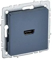 Розетка СП BRITE HDMI РHDMI-0-БрМ механизм маренго IEK BR-H10-K35