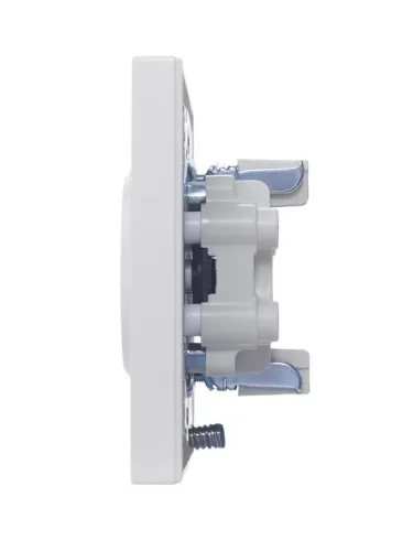 Розетка 2-м СП VESNA без заземл. ПБТ бел. LEZARD 742-0200-128B фото 3