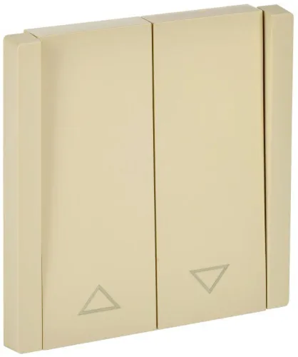 Выключатель жалюзи СП FORTE&PIANO 10А FP411 ваниль IEK FP-V15-0-10-1-K10