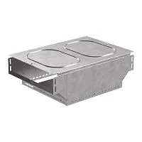 Ответвитель для лотка Т-образный 400х100 с крышкой Стандарт Промрукав PR16.0970