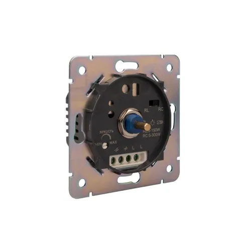 Светорегулятор (диммер) СП 300Вт STRONG MIELE графит Kranz KR-78-0732-6 фото 4