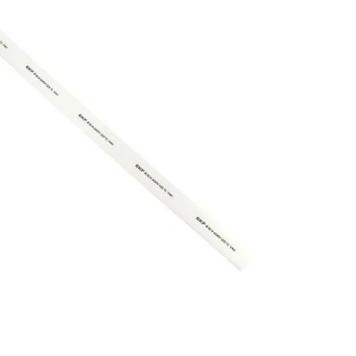 Трубка термоусадочная ТУТ нг 8/4 бел. (уп.100м) EKF tut-8-w фото 4