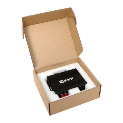 Медиаконвертер 10/100/1000Base-TX в 1000Base-X разъем ST двойн. одномодовое оптоволокно 1310нм TSX EKF TSX-MC-1GX1GT-ST фото 2