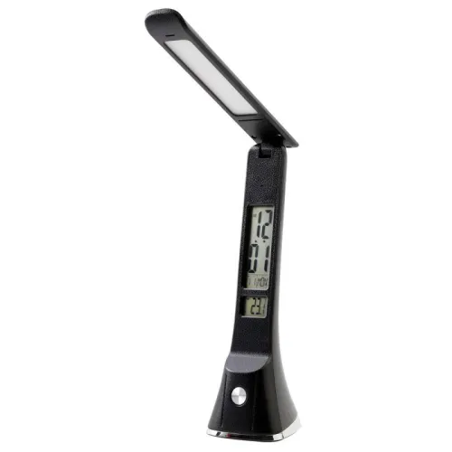 Светильник светодиодный настольный UF-821 C02 7Вт дисплей смена цвет. темп кожа черн. Ultraflash 15179 фото 7