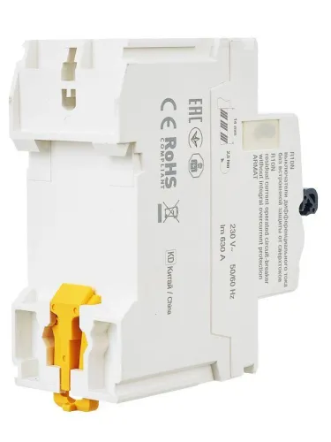 Выключатель дифференциального тока (УЗО) 2п 63А 30мА тип A ВДТ R10N ARMAT IEK AR-R10N-2-063A030 фото 9