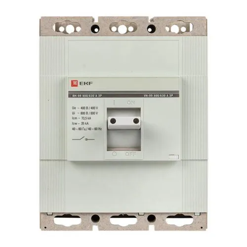 Выключатель нагрузки 3п ВН-99 800/630А EKF sl99-800-630 фото 2