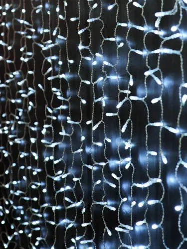 Гирлянда "Занавес" OLDCL625-TW-E 625LED бел. 2.5х1.5м IP44 соединяемая SHLights 4607144111539 фото 3