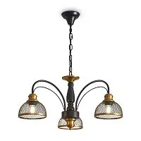 Светильник Caz 3х60Вт E27 IP20 подвесной Freya FR5527PL-03BBZ