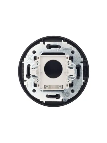 Вывод кабеля СП OSEN механизм черн. бархат LEZARD 743-4288-197 фото 4