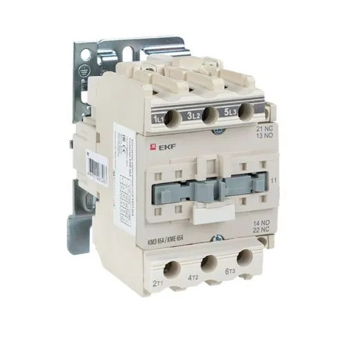 Контактор КМЭ-3 65А кат. 230В AC 1НО+1НЗ EKF ctr-s-65-220 фото 4