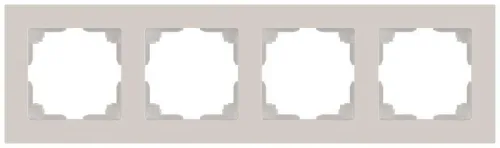 Рамка 4-м СП Accent 6-504-06 перламутр. Intro Б0063719