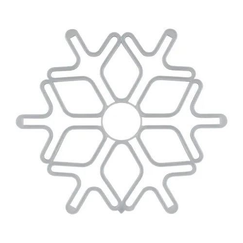 Фигура светодиодная "Снежинка" 60х60см LED син. 42Вт IP65 гибкий неон Neon-Night 501-343 фото 4