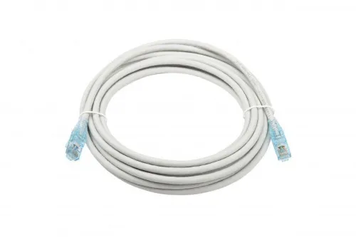 Патч-корд PC-LPM-UTP-RJ45-RJ45-C6-5M-LSZH-GY U/UTP кат.6 LSZH 5м сер. Hyperline 41841