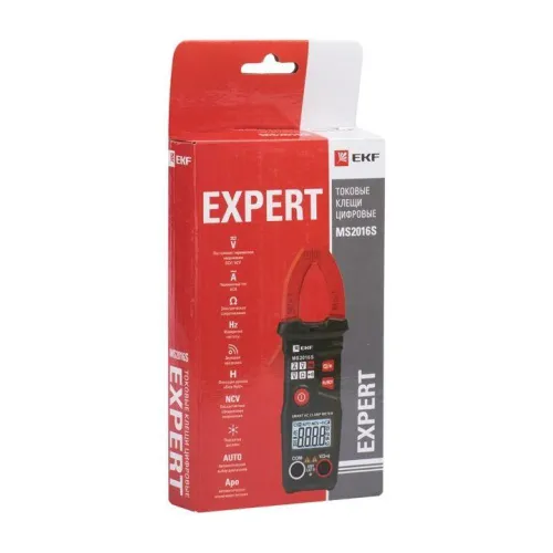 Клещи токовые цифровые MS2016S Expert EKF In-180702-pc2016S фото 2