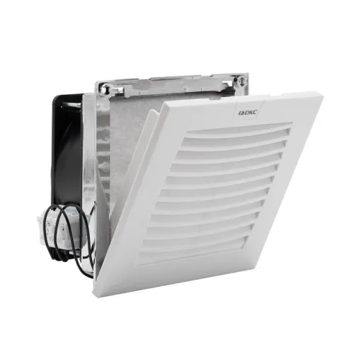 Вентилятор с фильтром ЭМС 100куб.м/ч 230В AC 152х152мм IP54 DKC R5MCV15230 фото 3