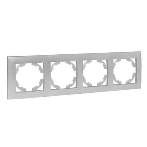 Рамка 4-м Валенсия сталь EKF EWM-G-304-30