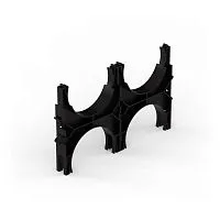 Кластер двойной двухсторонний для двустен. труб d125мм Промрукав PR13.02572