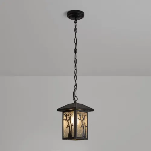 Светильник Saga 1х40Вт E27 IP44 подвесной Voltega VGL7218PL-01B фото 6