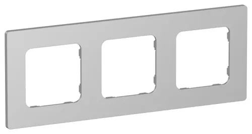 Рамка 3-м СП FLITE РУ-3-К-ФлА алюм. IEK FI-M32-32-20-K47