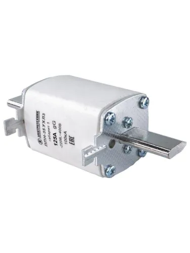 Вставка плавкая ППН-35 УХЛ3 125А габарит 1 IP00 Электротехник ET522693