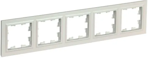 Рамка 5-м BRITE РУ-5-БрЖ жемчуж. IEK BR-M52-K36