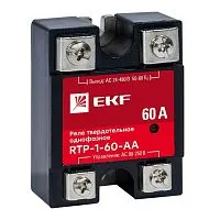 Реле твердотельное однофазное RTP-60-AA PROxima EKF rtp-1-60-aa