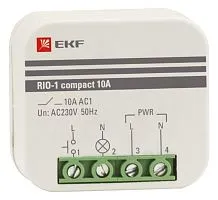 Реле импульсное RIO-1 compact 10А PROxima EKF rio-1k-10