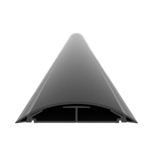 Кабель-канал напольный 50х12 L2000 пластик CSP-F черн. DKC 01033 фото 2