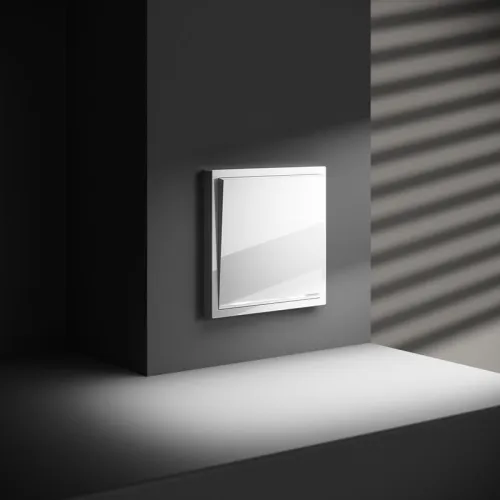 Переключатель проходной 1-кл. СП S70 10А с подсветкой механизм бел. глянцевый Voltum VLS010401 фото 6