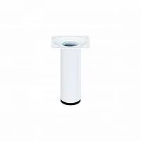 Ножка круглая нерегулируемая d30х100мм метал. бел. Tech-Krep/Zitar 151291