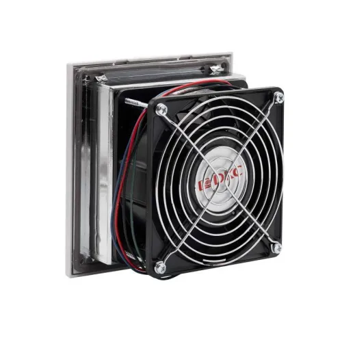 Вентилятор с фильтром ЭМС 100куб.м/ч 115-230В AC 152х152мм IP54 DKC R5MCV15231 фото 2