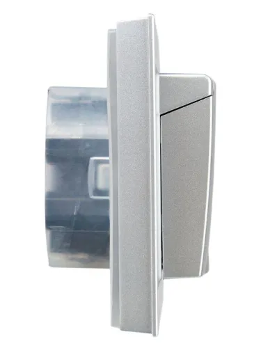 Розетка 2-м СП BRITE РСбш12-3-44-БрА 16А в сборе IP44 с крышкой алюм. IEK BR-R26-16-44-K47-F фото 5