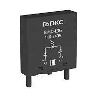 Модуль индикации и защиты RC-цепочка 6-24В AC/DC DKC BIMD-RC1