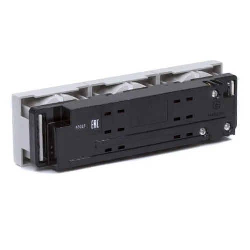 Розетка 3-м Viva 16А IP20 сер. DKC 45023 фото 4