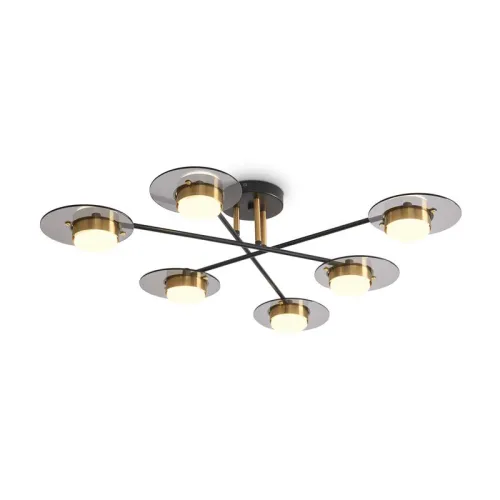 Светильник Moon 6х7Вт GX53 IP20 подвесной Freya FR5513PL-06BBZ фото 8