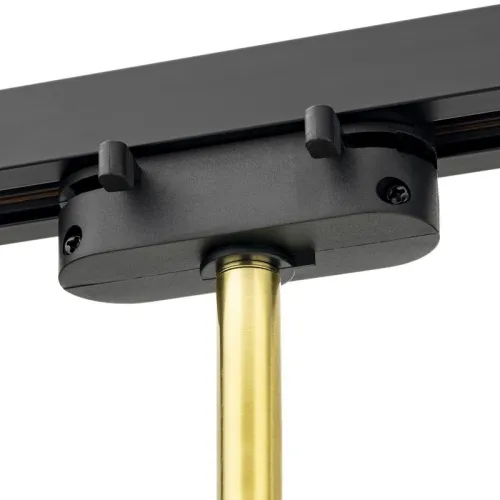 Светильник трековый ARTLINE поворотный 85х85х55мм GX53 230В алюм. 4кв.м зол. Ritter 59860 6 фото 5