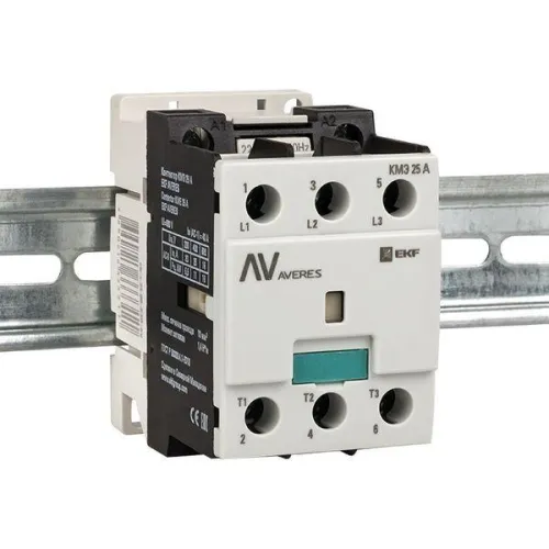 Контактор КМЭ 25А кат. 400В AC AVERES EKF ctr-s-25-00-400-av фото 5
