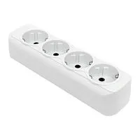 Колодка удлинителя 4-м с заземл. 16А Эксперт 3.5кВт EKF AKB16-4