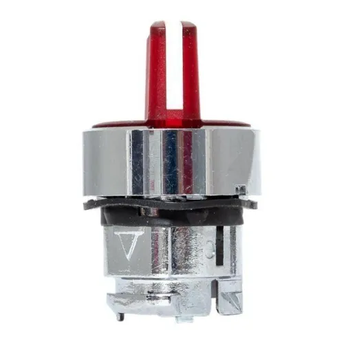 Механизм переключателя исполнительный ХB4 красн. на 2 положения с фиксацией с подсветкой с короткой ручкой PROxima EKF XB4BD2FL-R фото 5