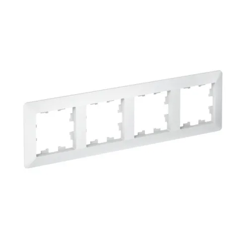 Рамка 4-м AtlasDesign Air лотос/дым. бел. SE ATN221304