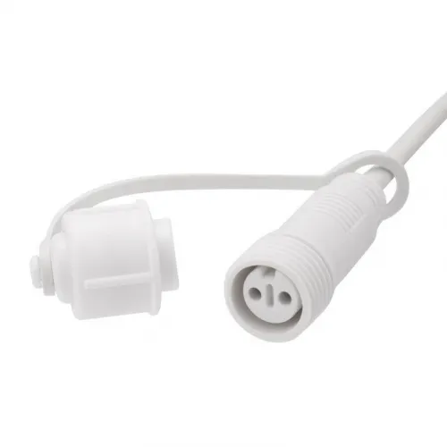 Гирлянда "Белт Лайт" 10м шаг 50см 20 подвесных патронов 25Вт IP44 провод каучук бел. Neon-Night 331-336 фото 7