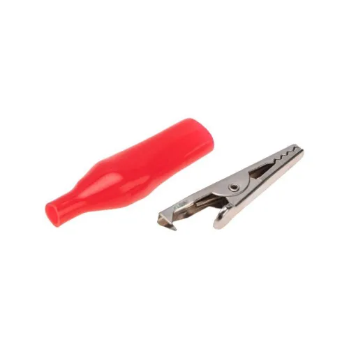 Зажим "крокодил" 5А 46мм в изоляторе (уп.2шт) Rexant 16-0002-9 фото 5