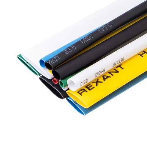 Набор трубок термоусадочных тонкостен. №3 (АССОРТИ) разноцвет. Rexant 29-0103 фото 2