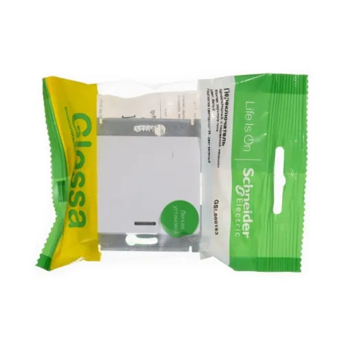Переключатель проходной 1-кл. СП Glossa 10А IP20 (сх. 6а) 10AX с подсветкой механизм бел. SE GSL000163 фото 7