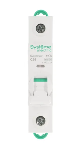 Выключатель автоматический 1п C 25А 6кА Systeme9 230В SE S9F22125 фото 5