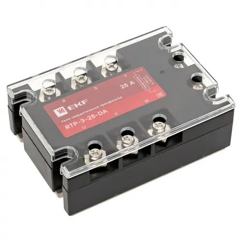 Реле твердотельное трехфазное RTP-25-DA PROxima EKF rtp-3-25-da фото 5