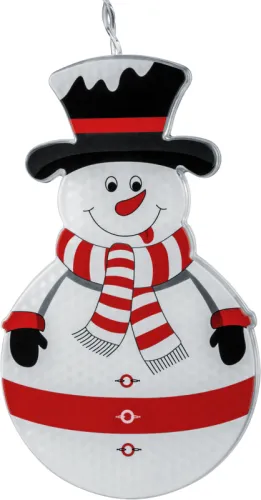 Гирлянда светодиодная "Бахрома" "Звезды и снеговики" 95 024 NGF-D037-01 3х0.6м WW IP20 Navigator 95024 фото 2