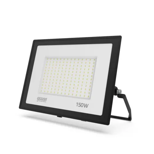 Прожектор светодиодный Elementary 150Вт 6500К IP65 12750лм ПРОМО G2 черн. GAUSS 613100150P